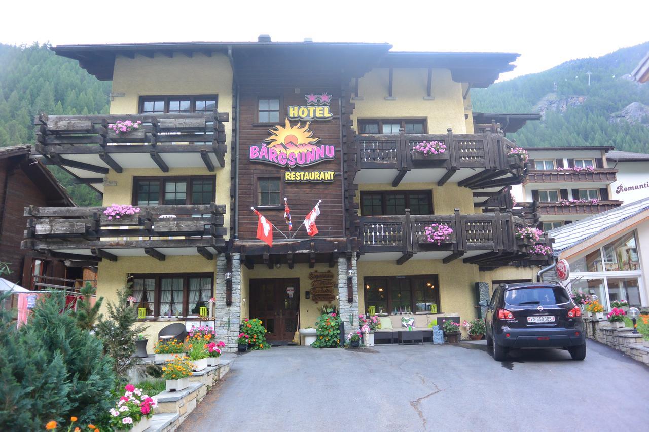 Hotel Baergsunnu Saas-Grund Exterior photo
